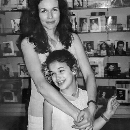 Valerie C. Robinson and her daughter took a picture during Scarlett's childhood.